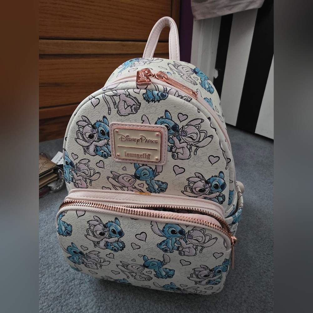 Stitch And Angel Loungefly Backpack